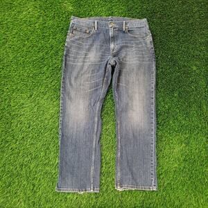 LEVIS 559 Jeans 36x30 Whiskered Dark-Wash